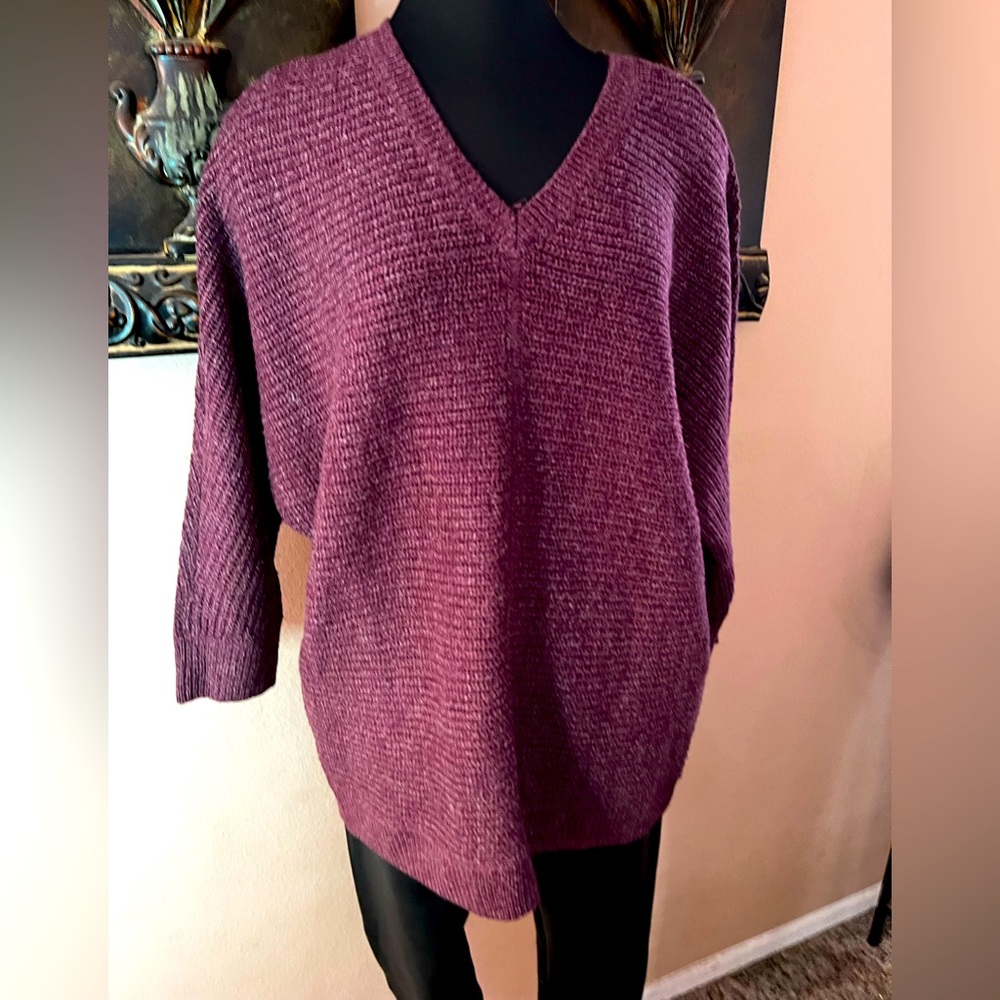 Ellen Tracy V-Neck Sweater